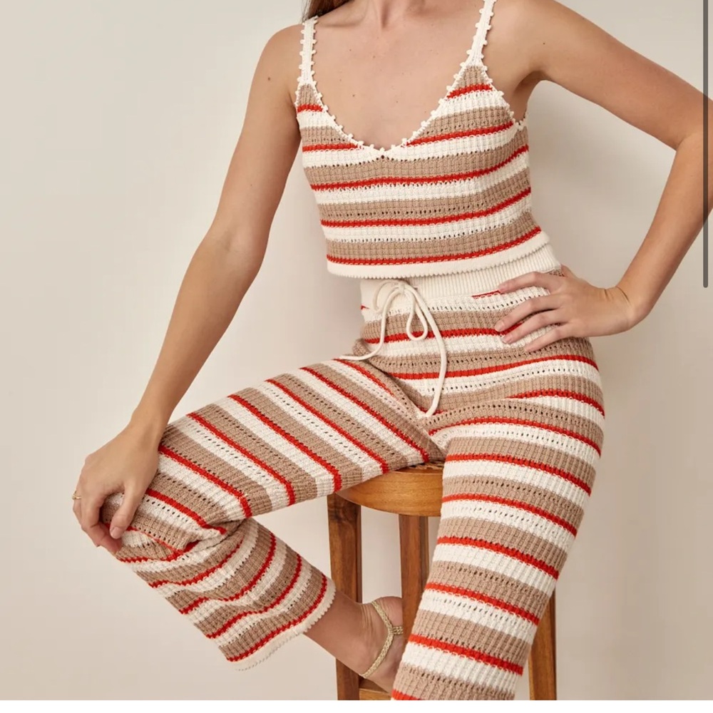Reformation Multicolor Striped Knit Set - Picture 4 of 4